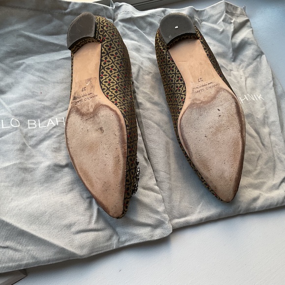 Manolo Blahnik Jacquard Hangisi - stunning and hard to find - Picture 6 of 9
